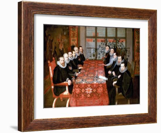 The Somerset House Conference, 1604-English School-Framed Giclee Print