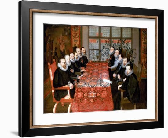 The Somerset House Conference, 1604-English School-Framed Giclee Print