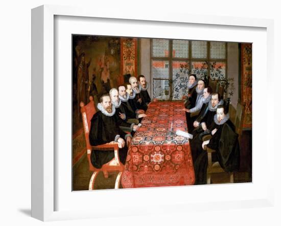 The Somerset House Conference, 1604-English School-Framed Giclee Print