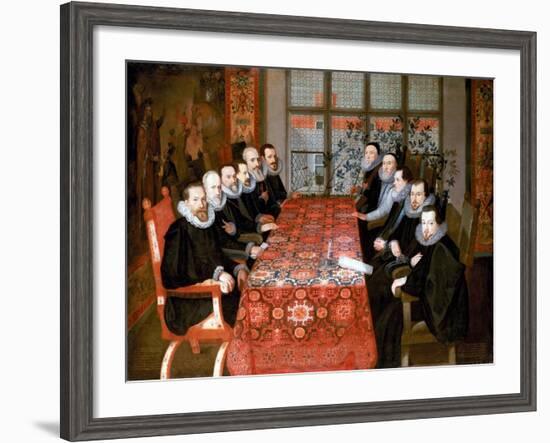 The Somerset House Conference, 1604-English School-Framed Giclee Print