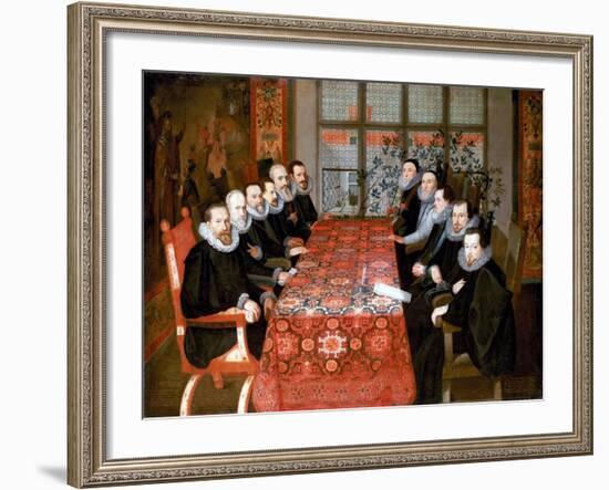 The Somerset House Conference, 1604-English School-Framed Giclee Print