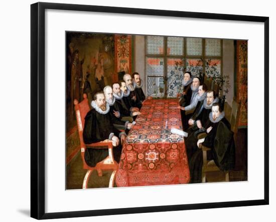 The Somerset House Conference, 1604-English School-Framed Giclee Print