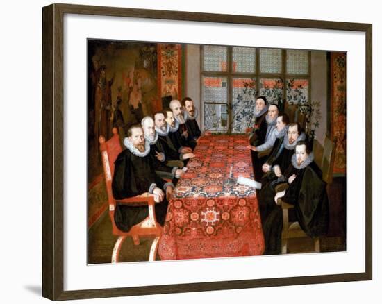 The Somerset House Conference, 1604-English School-Framed Giclee Print