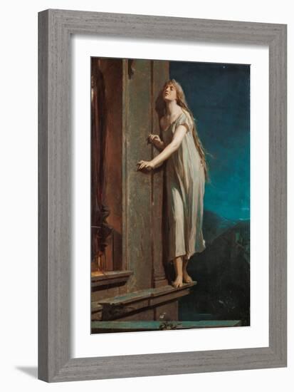 The Somnambulist, 1878-Max Pirner-Framed Giclee Print