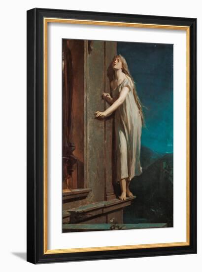 The Somnambulist, 1878-Max Pirner-Framed Giclee Print