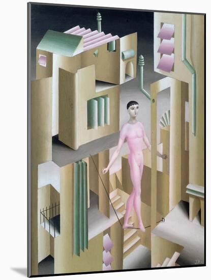 The Somnambulist, 1927-John Armstrong-Mounted Giclee Print