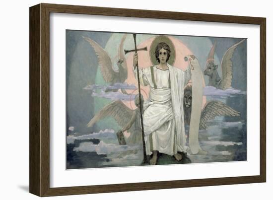 The Son of God - the Word of God, 1885-96-Victor Mikhailovich Vasnetsov-Framed Giclee Print