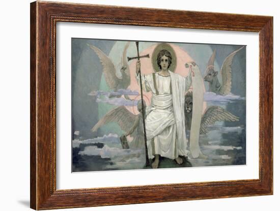 The Son of God - the Word of God, 1885-96-Victor Mikhailovich Vasnetsov-Framed Giclee Print