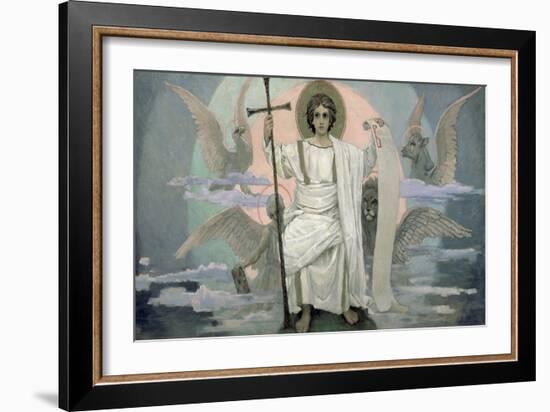 The Son of God - the Word of God, 1885-96-Victor Mikhailovich Vasnetsov-Framed Giclee Print