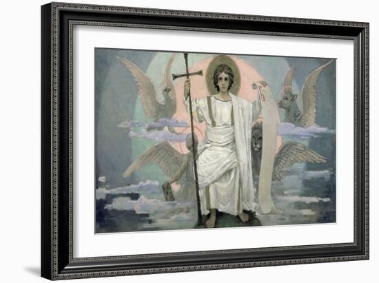 The Son of God - the Word of God, 1885-96-Victor Mikhailovich Vasnetsov-Framed Giclee Print