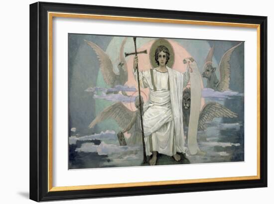 The Son of God - the Word of God, 1885-96-Victor Mikhailovich Vasnetsov-Framed Giclee Print