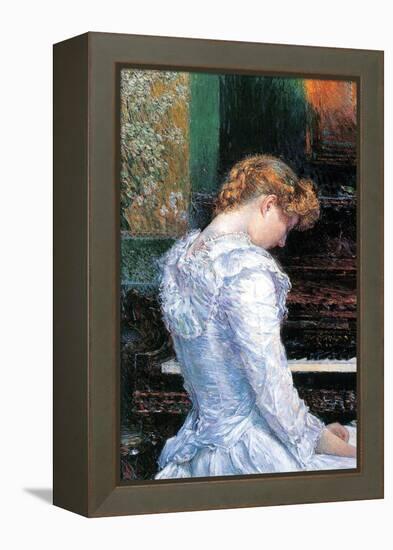 The Sonata-Childe Hassam-Framed Stretched Canvas