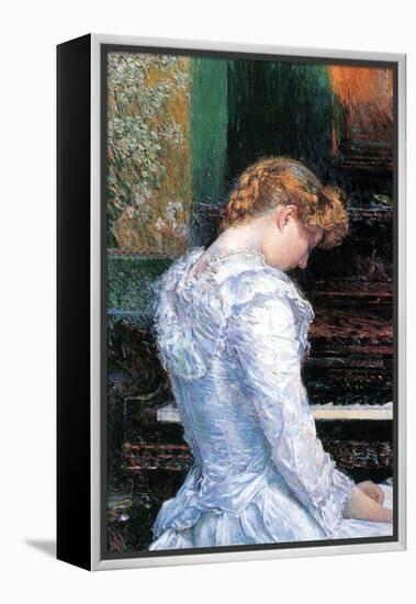 The Sonata-Childe Hassam-Framed Stretched Canvas