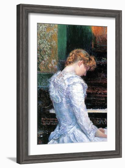 The Sonata-Childe Hassam-Framed Art Print