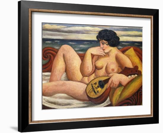 The Sonata-Mark Gertler-Framed Giclee Print