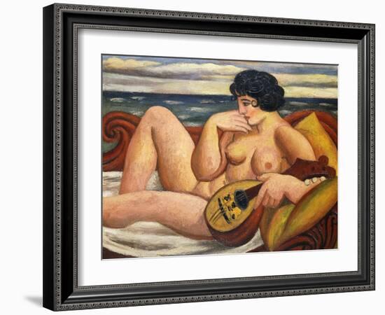 The Sonata-Mark Gertler-Framed Giclee Print