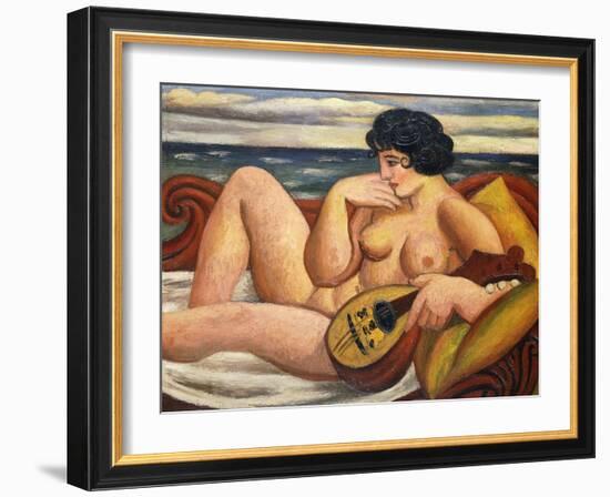 The Sonata-Mark Gertler-Framed Giclee Print