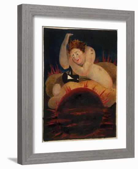 The Song of Los-William Blake-Framed Art Print