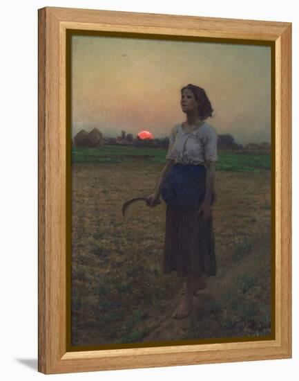 The Song of the Lark, 1884-Jules Breton-Framed Premier Image Canvas