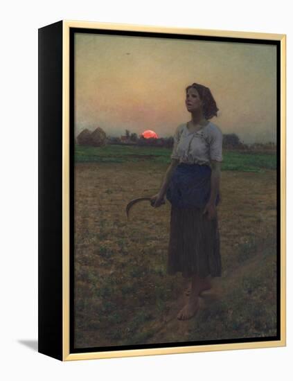 The Song of the Lark, 1884-Jules Breton-Framed Premier Image Canvas