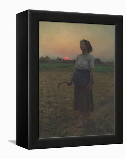 The Song of the Lark, 1884-Jules Breton-Framed Premier Image Canvas