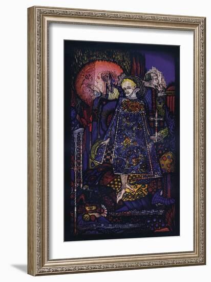 'The Song of the Mad Prince', c1917-Harry Clarke-Framed Giclee Print