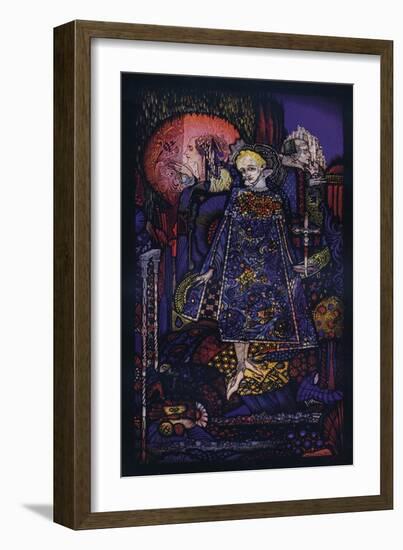 'The Song of the Mad Prince', c1917-Harry Clarke-Framed Giclee Print