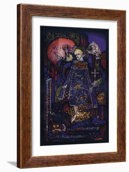 'The Song of the Mad Prince', c1917-Harry Clarke-Framed Giclee Print