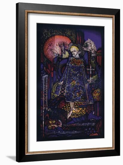 'The Song of the Mad Prince', c1917-Harry Clarke-Framed Giclee Print