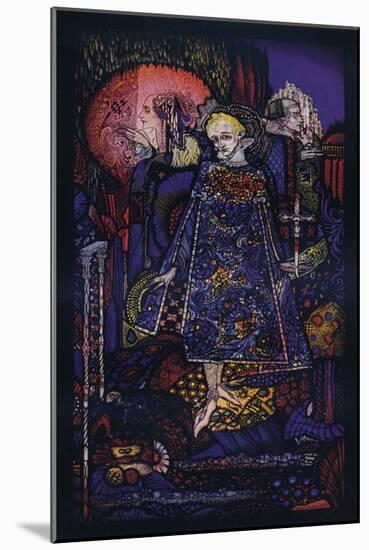 'The Song of the Mad Prince', c1917-Harry Clarke-Mounted Giclee Print