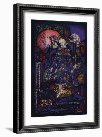 'The Song of the Mad Prince', c1917-Harry Clarke-Framed Giclee Print