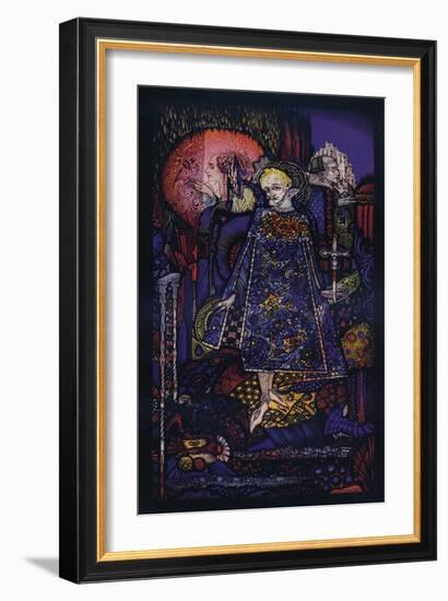'The Song of the Mad Prince', c1917-Harry Clarke-Framed Giclee Print
