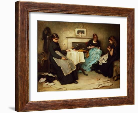 The Song of the Shirt-Frank Holl-Framed Giclee Print