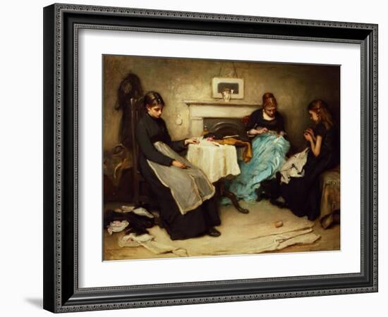 The Song of the Shirt-Frank Holl-Framed Giclee Print