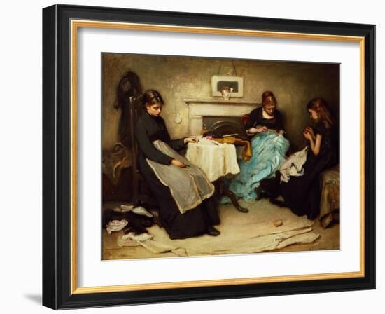 The Song of the Shirt-Frank Holl-Framed Giclee Print