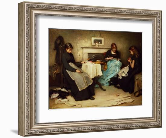 The Song of the Shirt-Frank Holl-Framed Giclee Print