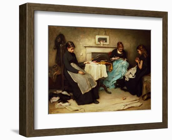 The Song of the Shirt-Frank Holl-Framed Giclee Print