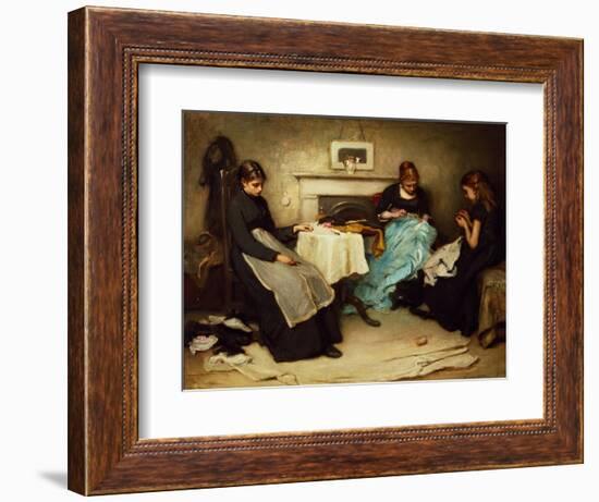 The Song of the Shirt-Frank Holl-Framed Giclee Print