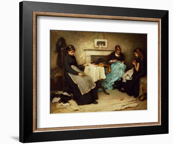 The Song of the Shirt-Frank Holl-Framed Giclee Print