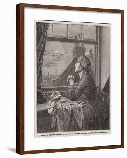 The Song of the Shirt-Anna E. Blunden-Framed Giclee Print