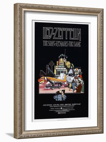 The Song Remains the Same-null-Framed Premium Giclee Print