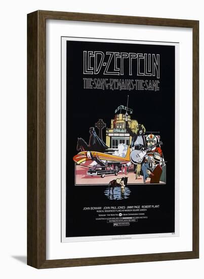 The Song Remains the Same-null-Framed Premium Giclee Print