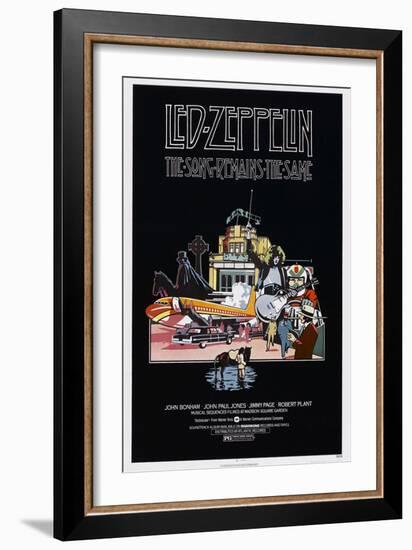 The Song Remains the Same-null-Framed Premium Giclee Print