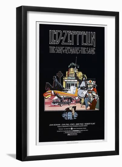 The Song Remains the Same-null-Framed Premium Giclee Print