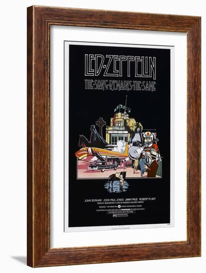 The Song Remains the Same-null-Framed Art Print