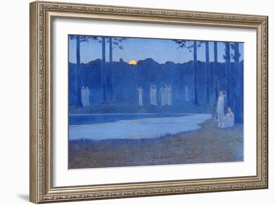 The Songs of the Night, 1896-Alphonse Osbert-Framed Giclee Print