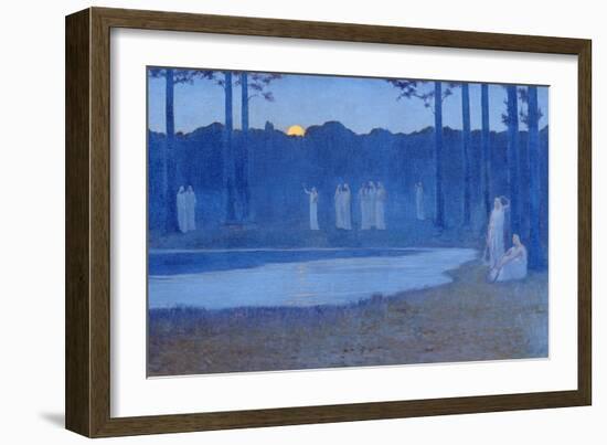 The Songs of the Night, 1896-Alphonse Osbert-Framed Giclee Print