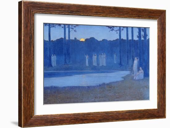 The Songs of the Night, 1896-Alphonse Osbert-Framed Giclee Print