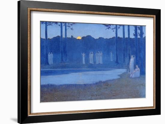 The Songs of the Night, 1896-Alphonse Osbert-Framed Giclee Print