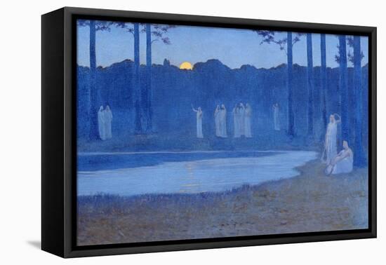 The Songs of the Night, 1896-Alphonse Osbert-Framed Premier Image Canvas